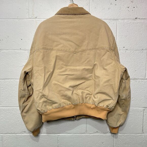 Vintage Carhartt Quilt-Lined Santa Fe Jacket “Wheat” J14 WET - Picture 2 of 11